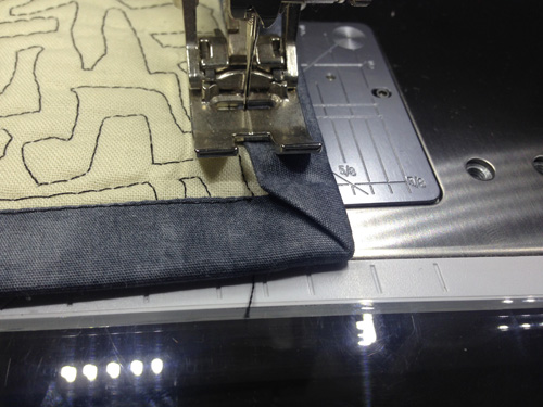 sew the last corner