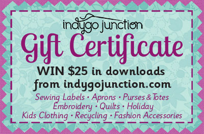 Indygo Junction gift certificate graphic