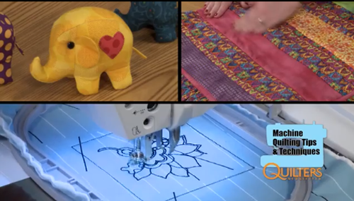 Machine Quilting TIps and Techniques - video series