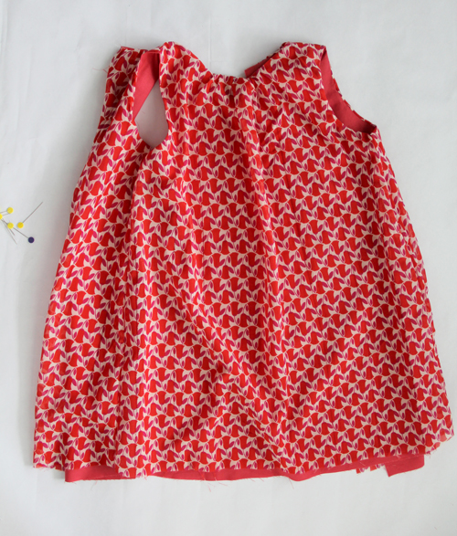 side seams sewn