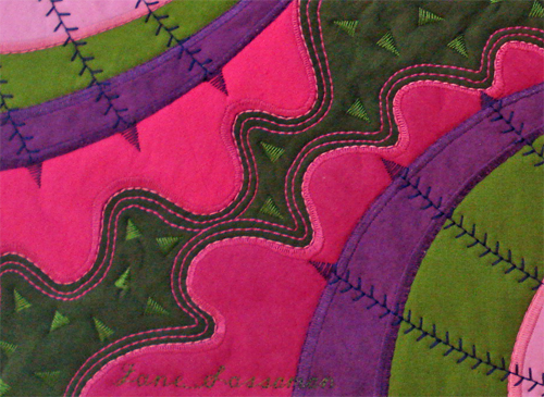 Jane Sassaman - decorative stitches