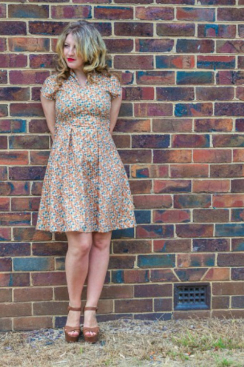Blue Ginger Doll patterns - Winifred Dress
