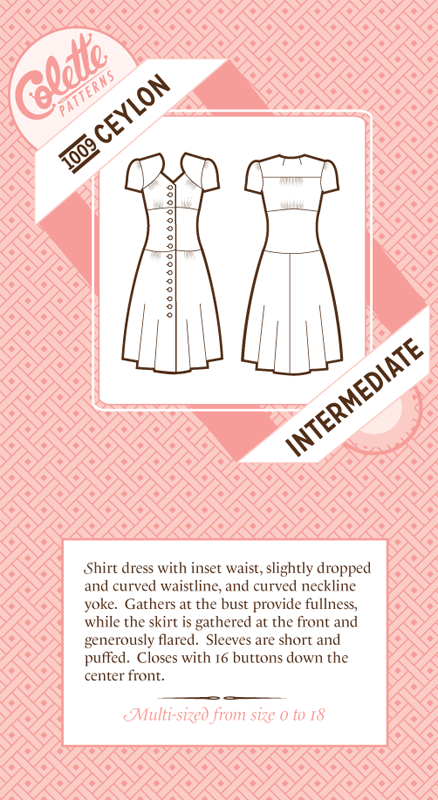Colette Patterns - Ceylon Dress