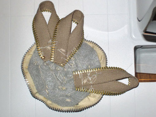 fold and attach the leaves