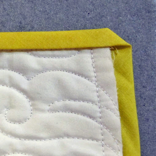 fold to stitch line