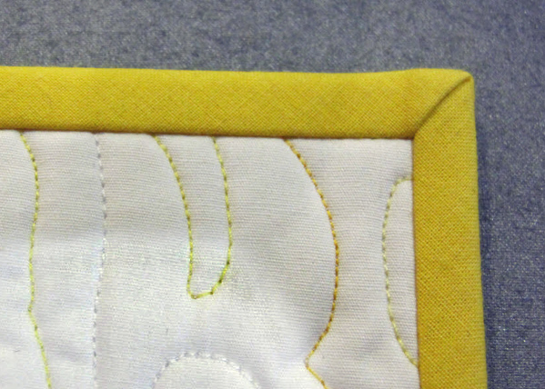 a perfect mitered corner