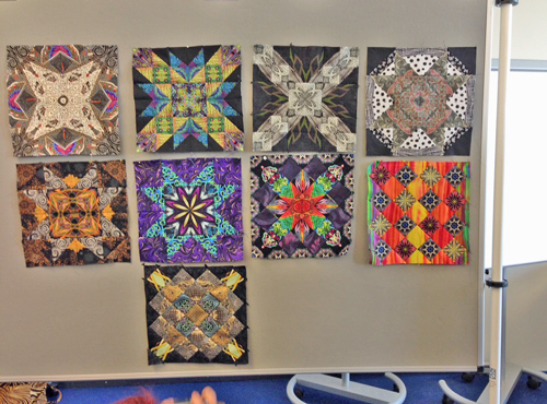 student quilts