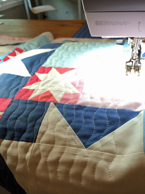 running stitch quilting