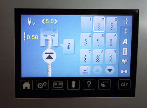 sewing machine settings
