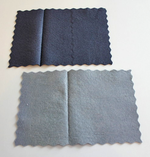 pressed and creased pages