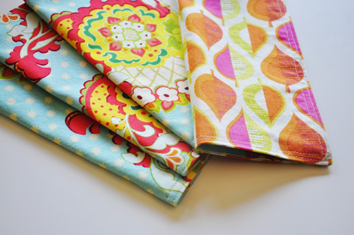 double-stitched napkins