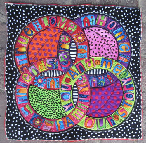 double wedding ring quilt