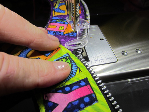 add second zipper tape
