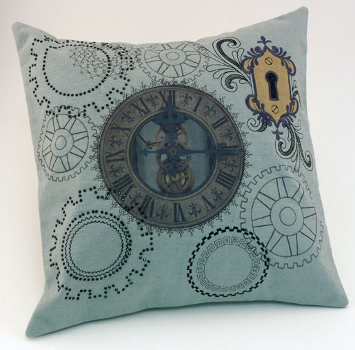 Steam Punk Pillow