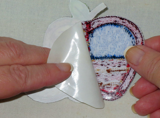 peel away paper backing