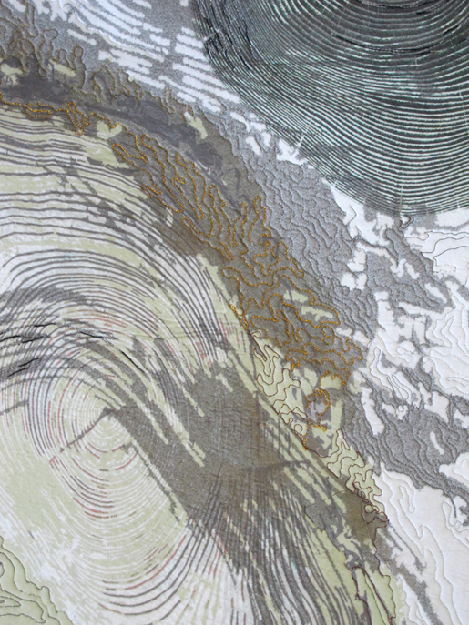 3-D Stitched Tree Rings DIY