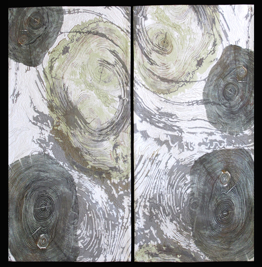 DIY Stitched 3-D Tree Rings