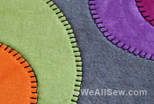 DIY Wool Applique Needle Book