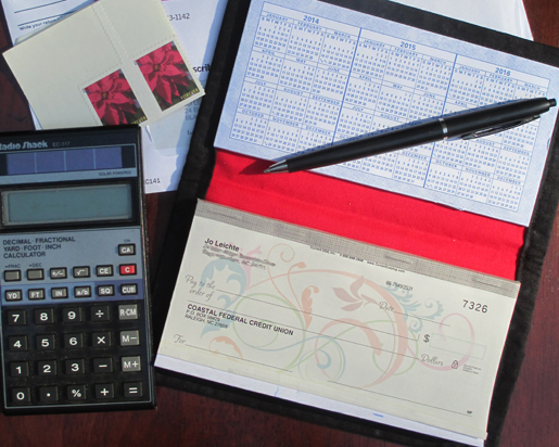 DIY Checkbook Cover