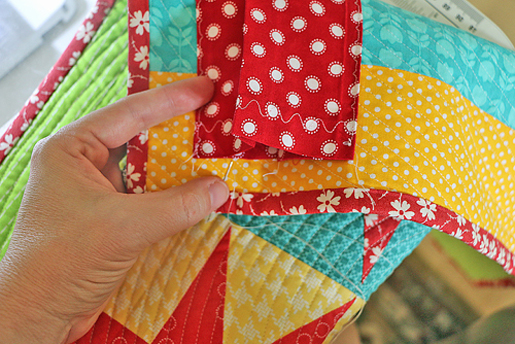 hand stitching