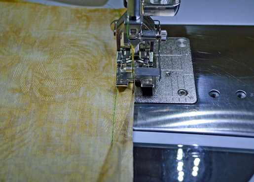 simulated French seam