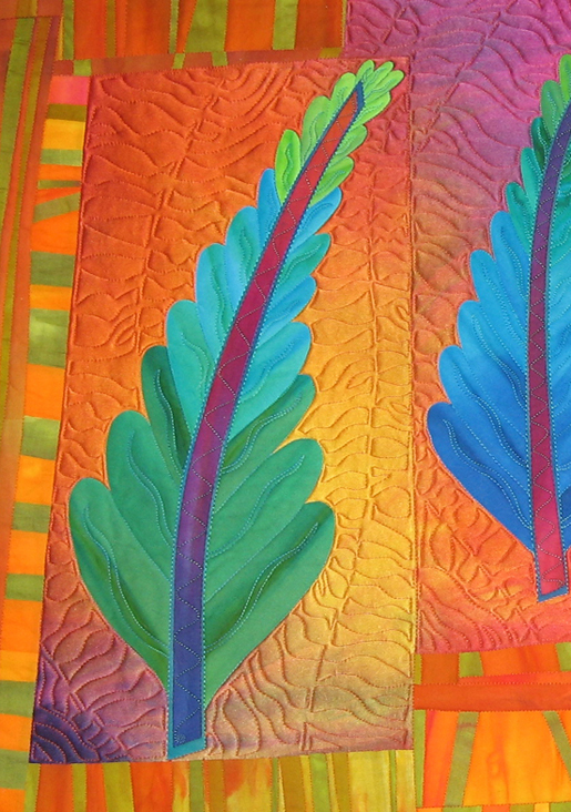 quilted pine tree