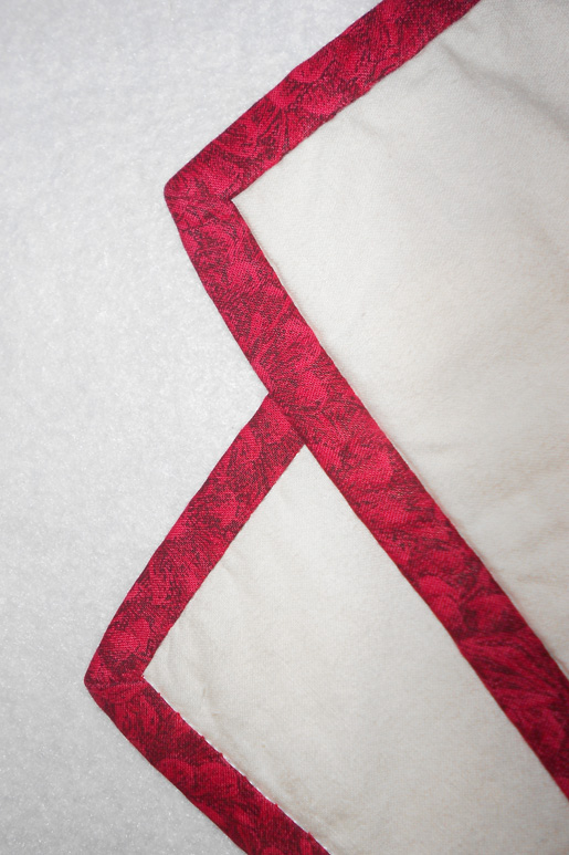 not-so-perfect quilt binding
