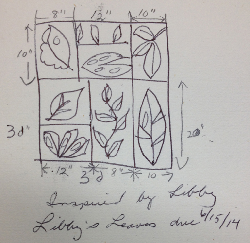 quilt sketch