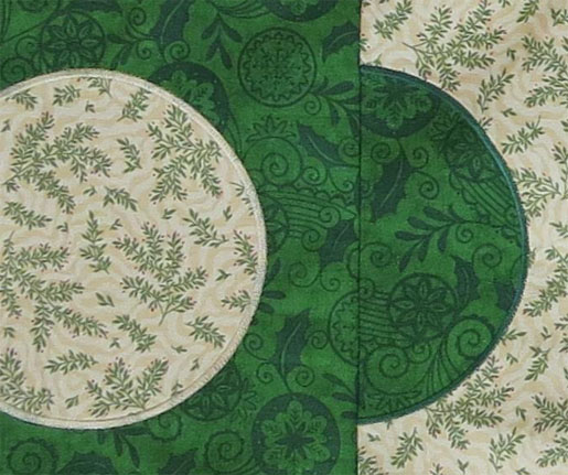 appliqued circles
