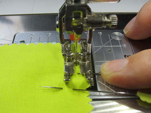 remove pins