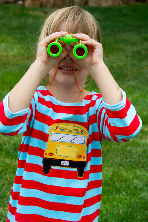 DIY Applique School Bus