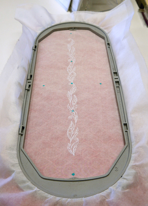 embroidered lace