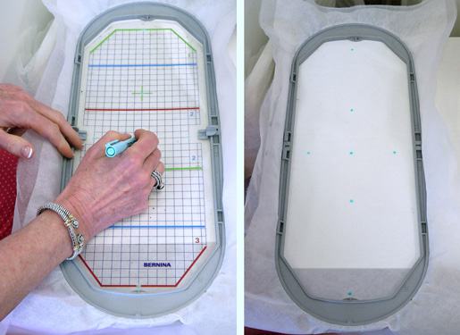 Jumbo embroidery hoop