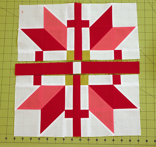 fair isle patchwork block