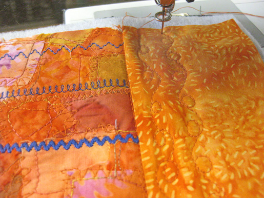 free-motion sewing