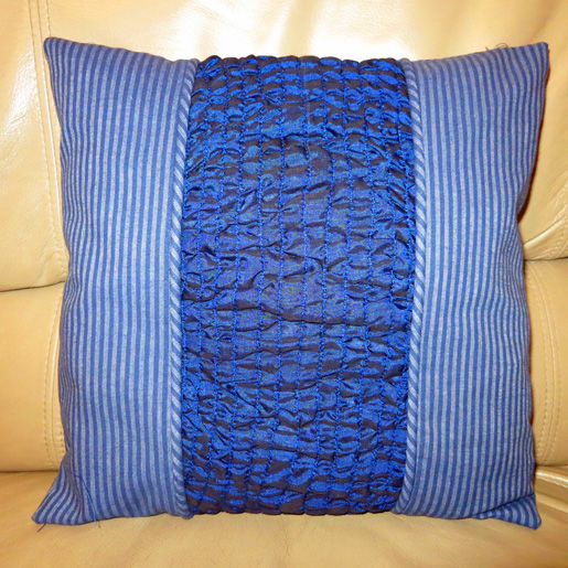 smocked pillow