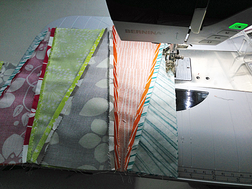 sew ends together