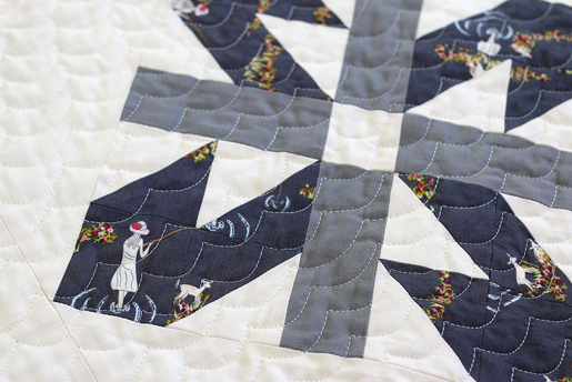 scallop stitch quilting