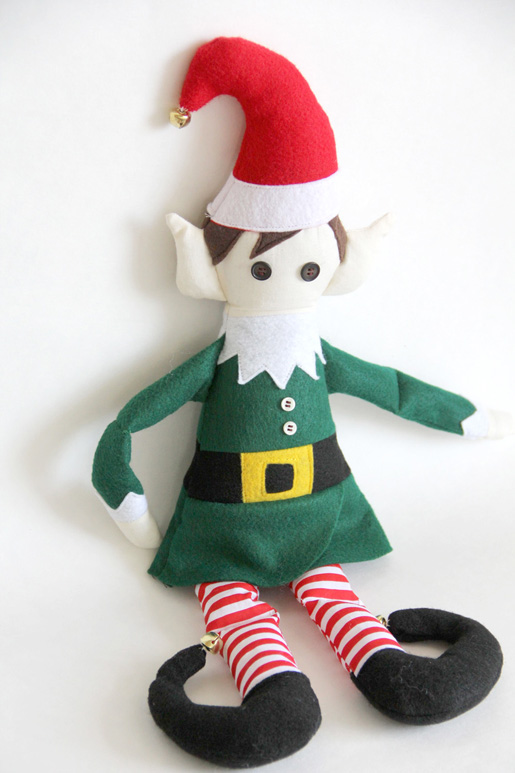 DIY Christmas Elf - free pattern and tutorial