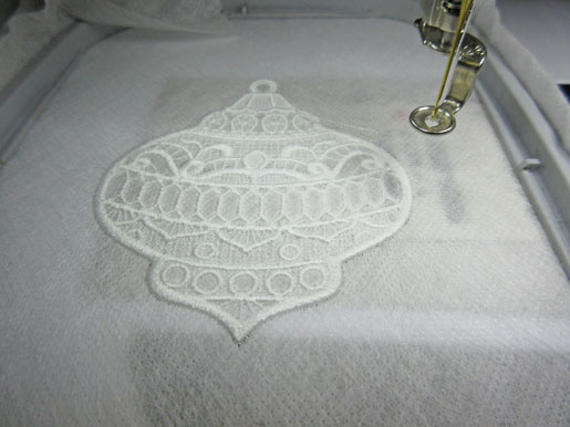 lace embroidery