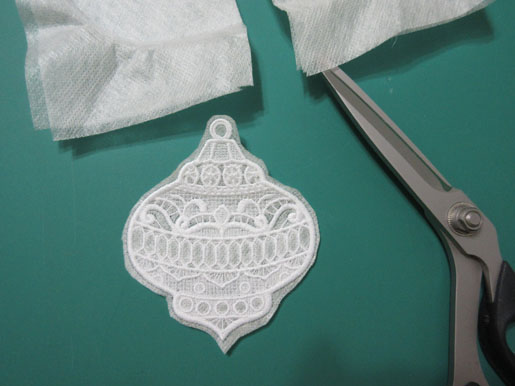 cut away stabilizer
