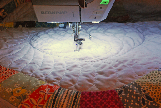 free-motion quilting