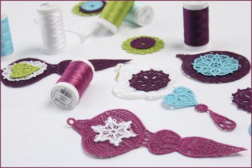 lace ornaments