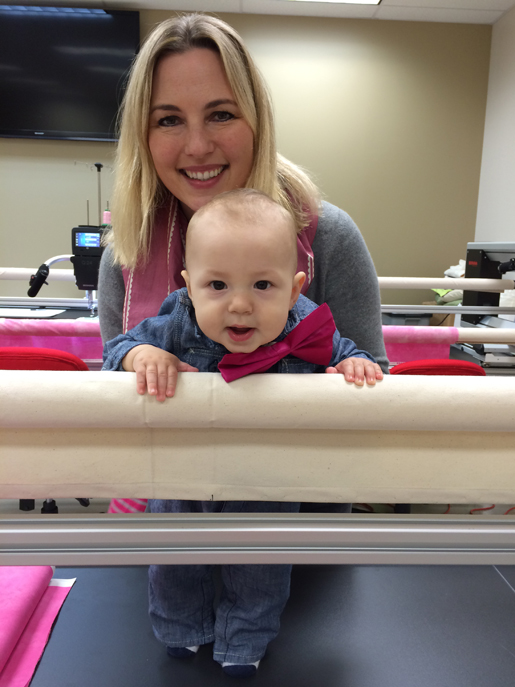 baby, quilt frame