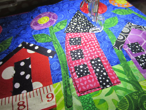 free-motion quilting