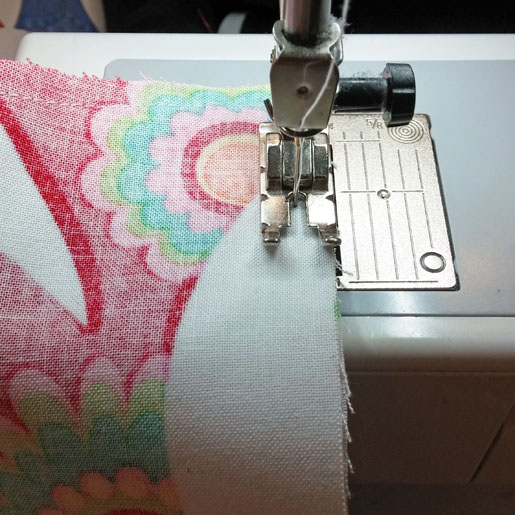 1/4" seam