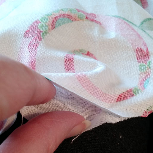 leave 3" opening