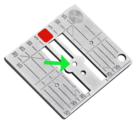 straight stitch plate