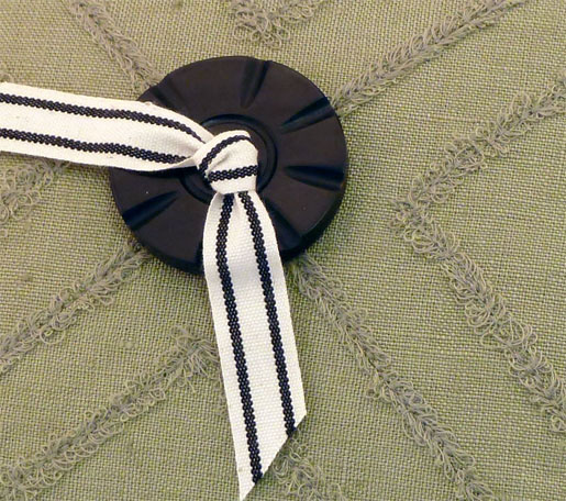 button and ribbon