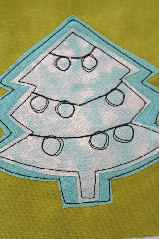 free-motion stitching